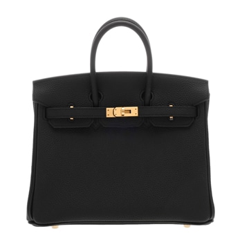 エルメス バーキン 25 ブラック トゴ レディース バッグ 【中古】【bag】