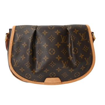 ルイ ヴィトン モノグラム メニルモンタン PM ブラウン M40474 モノグラムキャンバス レディース バッグ 【中古】【bag】