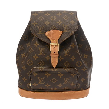 ルイ ヴィトン モノグラム モンスリ MM ブラウン M51136 モノグラムキャンバス レディース バッグ 【中古】【bag】