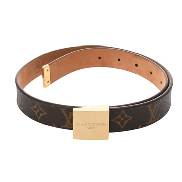 ルイ ヴィトン モノグラム サンチュールキャレ #80 ブラウン M6800 モノグラムキャンバス メンズ 【中古】【other】