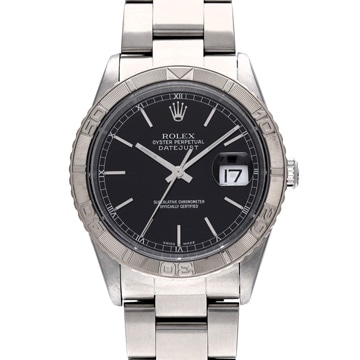 ロレックス デイトジャスト サンダーバード 16264 ブラック メンズ 時計 【中古】【wristwatch】