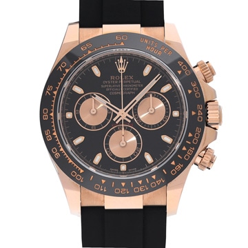 ロレックス コスモグラフ デイトナ 116515LN ブラック/ピンク メンズ 時計 【中古】【wristwatch】