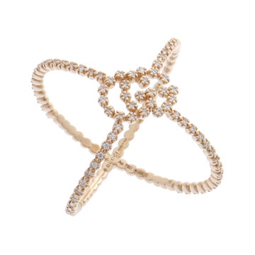 グッチ ＧＧランニング リング ゴールド K18イエローゴールド YG ユニセックス ジュエリー 【中古】【jewelry】