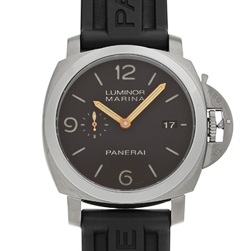パネライ ルミノールマリーナ 1950 3デイズ オートマティック チタニオ PAM00352 ブラウン メンズ 時計 【中古】【wristwatch】