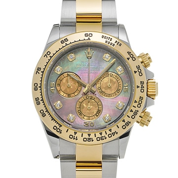 ロレックス コスモグラフ デイトナ 116503NG ブラックシェル/ダイヤモンド メンズ 時計 【中古】【wristwatch】