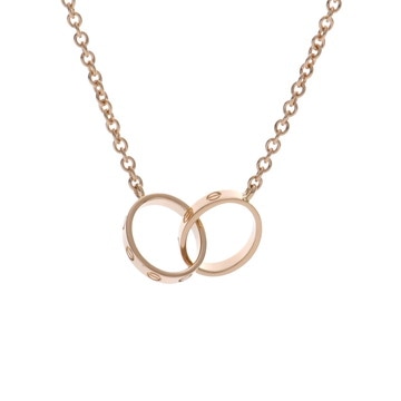 カルティエ ベビートリニティ ネックレス ゴールド K18イエローゴールド YG レディース ジュエリー 【中古】【jewelry】