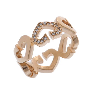 カルティエ Cハートリング #51 ゴールド K18イエローゴールド YG レディース ジュエリー 【中古】【jewelry】