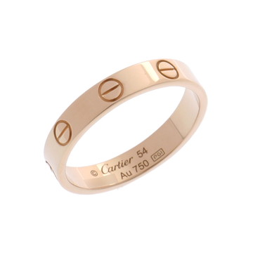 カルティエ ミニラブリング #54 ゴールド K18イエローゴールド YG レディース ジュエリー 【中古】【jewelry】