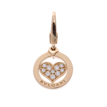 ブルガリ トンドハートチャーム ゴールド K18イエローゴールド YG レディース ジュエリー 【中古】【jewelry】