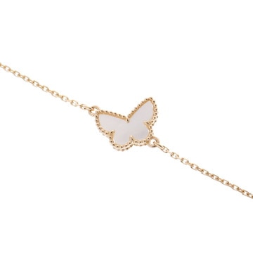 ヴァン クリーフ&アーペル スウィート パピヨン ブレスレット ゴールド K18イエローゴールド YG レディース ジュエリー 【中古】【jewelry】