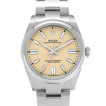 ロレックス オイスターパーペチュアル 41 134300 ベージュ メンズ 時計 【新品】【wristwatch】