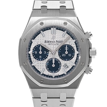 オーデマ ピゲ ロイヤルオーク クロノグラフ 26315ST.OO.1256ST.01 シルバー/ブルー ユニセックス 時計 【中古】【wristwatch】