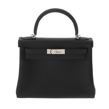 エルメス ケリー 28 内縫い 2WAY ブラック トゴ レディース バッグ 【未使用】【bag】
