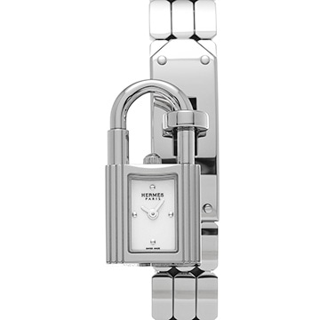エルメス ケリーウォッチ KE4.110 ホワイト レディース 時計 【中古】【wristwatch】
