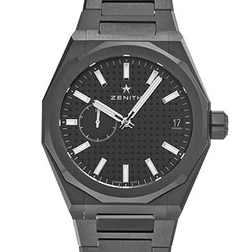 ゼニス デファイ スカイライン 49.9300.3620/21.I001 ブラック メンズ 時計 【中古】【wristwatch】