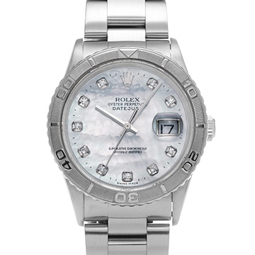 ロレックス デイトジャスト サンダーバード 16264NG ホワイトシェル/ダイヤモンド メンズ 時計 【中古】【wristwatch】