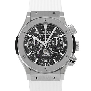 ウブロ クラシック・フュージョン アエロ・フュージョン チタニウム  525.NX.0170.LR スケルトン メンズ 時計 【中古】【wristwatch】