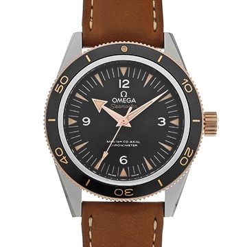 オメガ シーマスター 300 マスター コーアクシャル 233.22.41.21.01.002 ブラック メンズ 時計 【中古】【wristwatch】