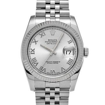 ロレックス デイトジャスト 116234 シルバー メンズ 時計 【中古】【wristwatch】