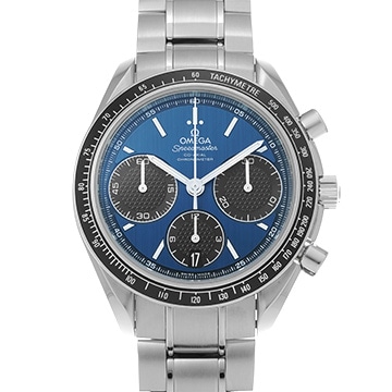 オメガ スピードマスター レーシング コーアクシャル 326.30.40.50.03.001 ブルー/ブラック メンズ 時計 【中古】【wristwatch】