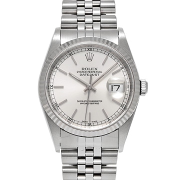 ロレックス デイトジャスト 16234 シルバー メンズ 時計 【中古】【wristwatch】