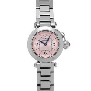 カルティエ ミスパシャ W3140008 ピンク レディース 時計 【中古】【wristwatch】