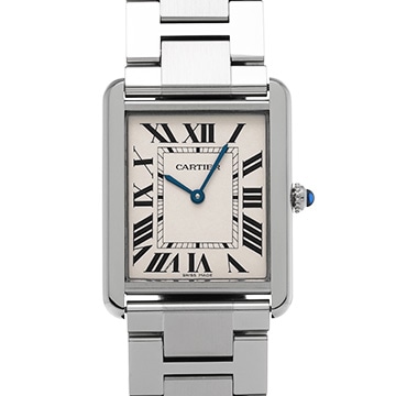 カルティエ タンク ソロ LM W5200014 シルバー メンズ 時計 【中古】【wristwatch】