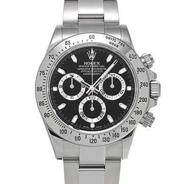 ロレックス コスモグラフ デイトナ 116520 ブラック メンズ 時計 【中古】【wristwatch】