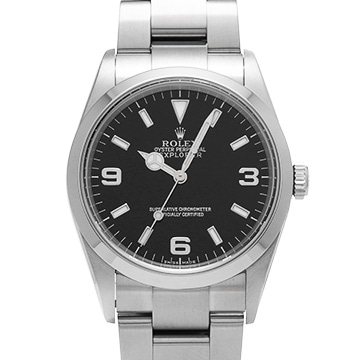 ロレックス エクスプローラー 114270 ブラック メンズ 時計 【中古】【wristwatch】