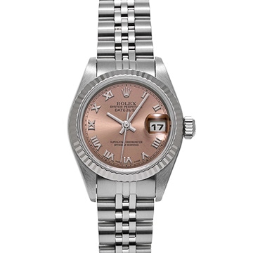 ロレックス デイトジャスト 79174 ピンク レディース 時計 【中古】【wristwatch】
