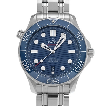 オメガ シーマスター ダイバー300 コーアクシャル マスタークロノメーター 210.30.42.20.03.001 ブルー メンズ 時計 【中古】【wristwatch】