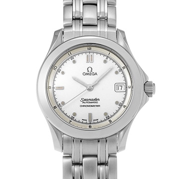 オメガ シーマスター 120 2501.20 ホワイト メンズ 時計 【中古】【wristwatch】
