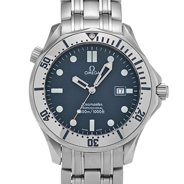 オメガ シーマスター プロフェッショナル 300 2542.80 ブルー メンズ 時計 【中古】【wristwatch】