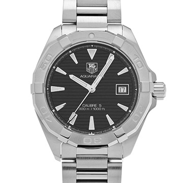 タグ ホイヤー アクアレーサー キャリバー5 WAY2110.BA0928 ブラック メンズ 時計 【中古】【wristwatch】