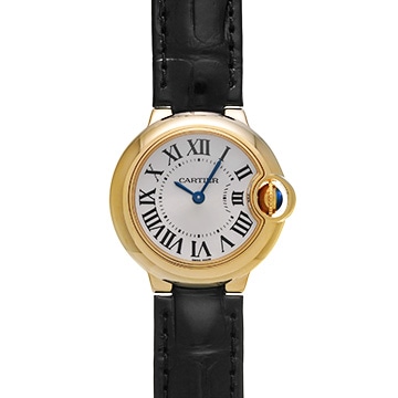 カルティエ バロンブルー SM W6900156 シルバー ユニセックス 時計 【中古】【wristwatch】