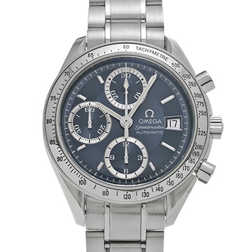 オメガ スピードマスター デイト 日本限定1000本 3513.46 ブルーグレー メンズ 時計 【中古】【wristwatch】