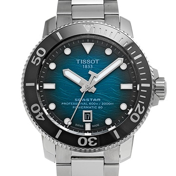 ティソ シースター 2000 プロフェッショナル T120.607.11.041.00 ブルー・グラデーション メンズ 時計 【中古】【wristwatch】