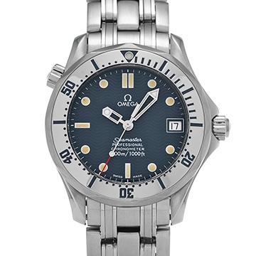 オメガ シーマスター プロフェッショナル 300 2552.80 ブルー ユニセックス 時計 【中古】【wristwatch】