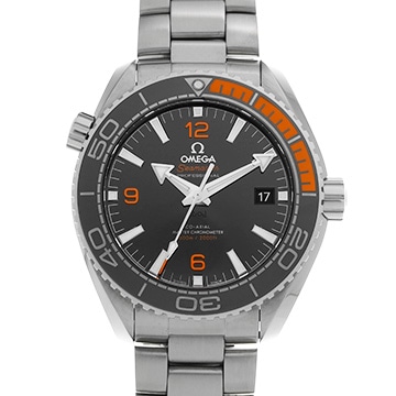 オメガ シーマスター プラネットオーシャン 600 コーアクシャル マスタークロノメーター 215.30.44.21.01.002 ブラック メンズ 時計 【中古】【wristwatch】