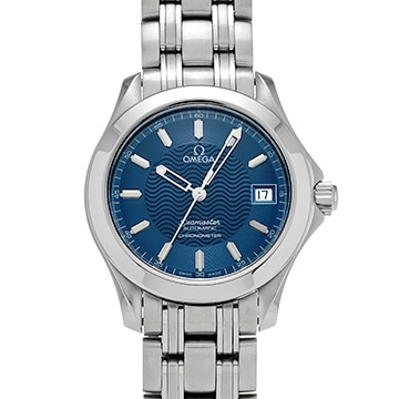 オメガ シーマスター 120 2501.81 ブルー メンズ 時計 【中古】【wristwatch】