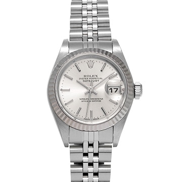 ロレックス デイトジャスト 79174 シルバー レディース 時計 【中古】【wristwatch】