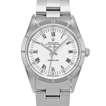 ロレックス エアキング 14010 ホワイト メンズ 時計 【中古】【wristwatch】