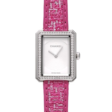 シャネル ボーイフレンド H6955 オパールホワイト レディース 時計 【中古】【wristwatch】