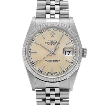 ロレックス デイトジャスト 16234 シルバー メンズ 時計 【中古】【wristwatch】