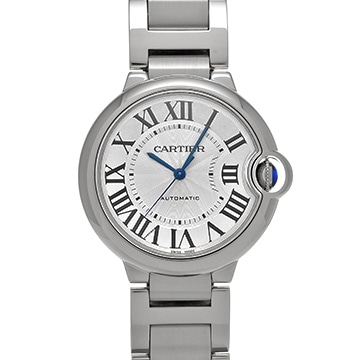 カルティエ バロンブルー ドゥ カルティエ 36mm W6920046 シルバー ユニセックス 時計 【中古】【wristwatch】