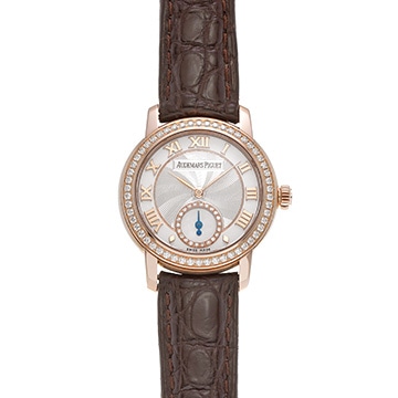 オーデマ ピゲ ジュール オーデマ スモールセコンド 77228OR.ZZ.A082MR.01 シルバー/ホワイトシェル/ダイヤモンド レディース 時計 【中古】【wristwatch】