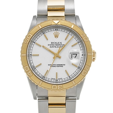 ロレックス デイトジャスト サンダーバード 16263 ホワイト メンズ 時計 【中古】【wristwatch】