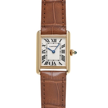 カルティエ タンク ルイ カルティエ SM W1529856 シルバー レディース 時計 【中古】【wristwatch】
