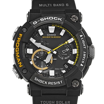 カシオ G-SHOCK フロッグマン GWF-A1000-1AJF ブラック メンズ 時計 【中古】【wristwatch】