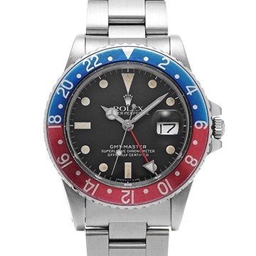 ロレックス GMTマスター 16750 ブラック メンズ 時計 【中古】【wristwatch】